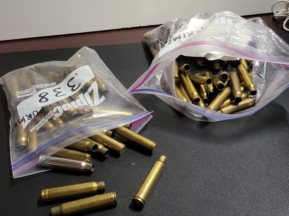 338 Lapua Magnum Brass Casing