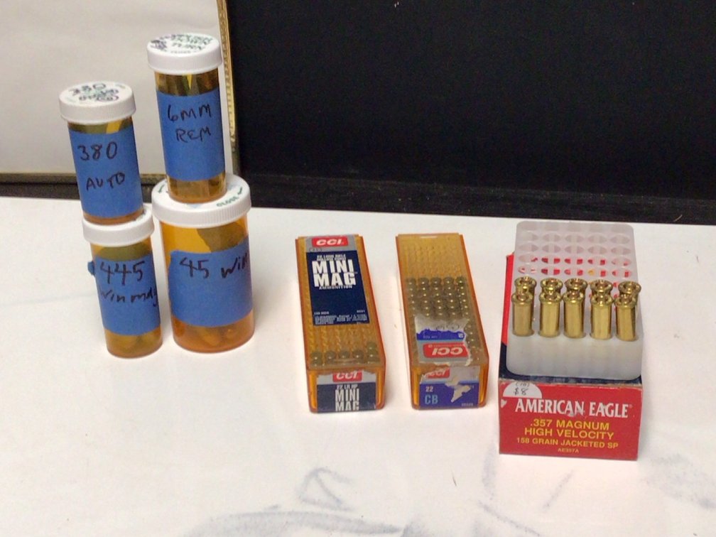 Assortment Of Live Rounds