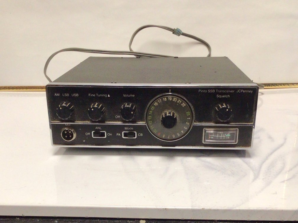 JCPenney Pinto 23-Channel AM/SSB CB Transceiver