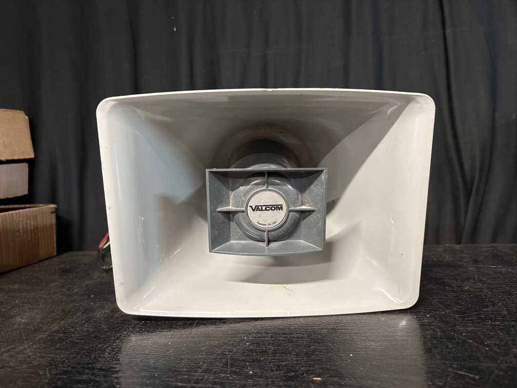Valcom One Way Paging Horn Model V-1030C