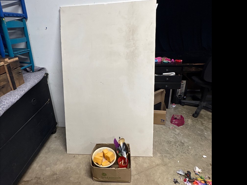 Pottery Tools W/Large Canvas Board