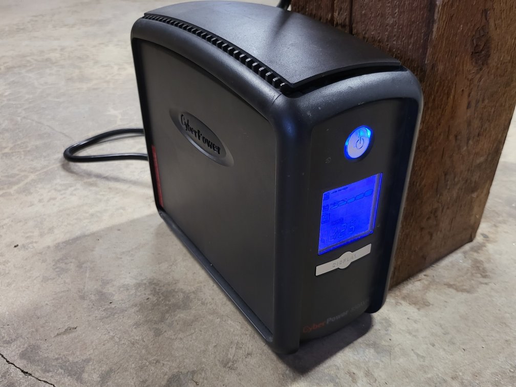 CyberPower Intelligent LCD 1000VA UPS Battery Backup & Surge Protector