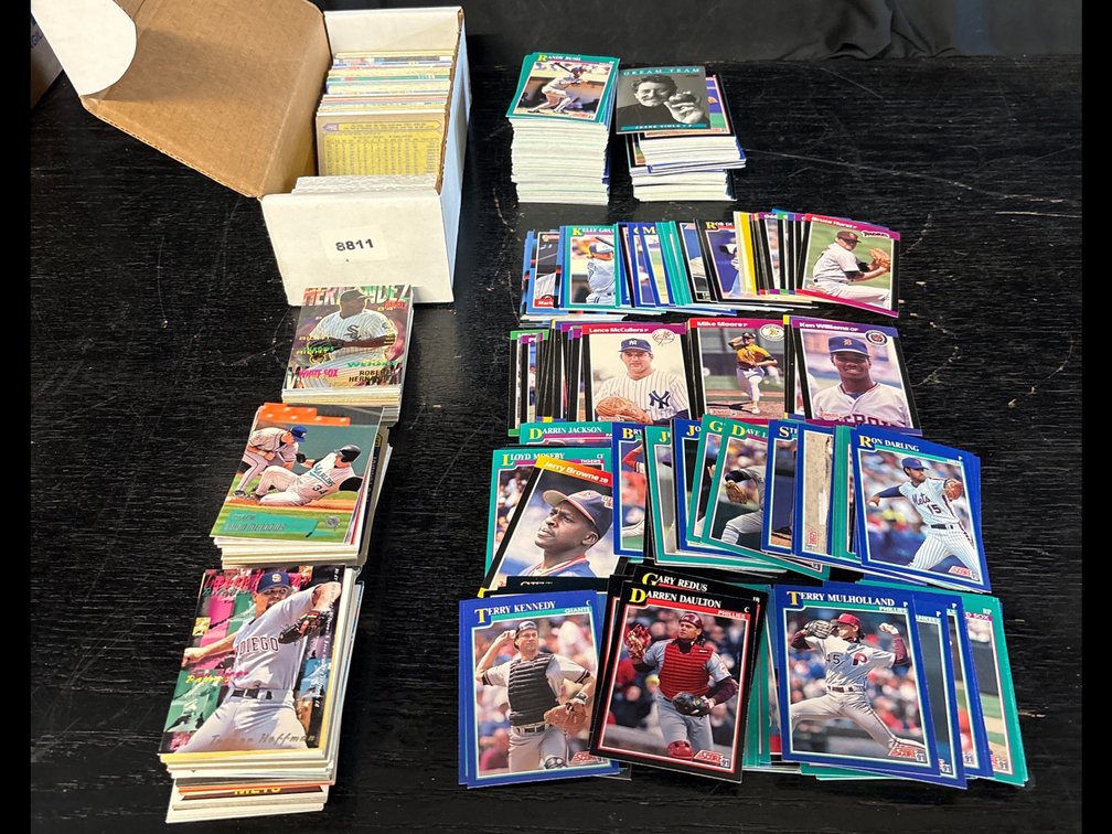 2 Boxes Score Baseball Cards