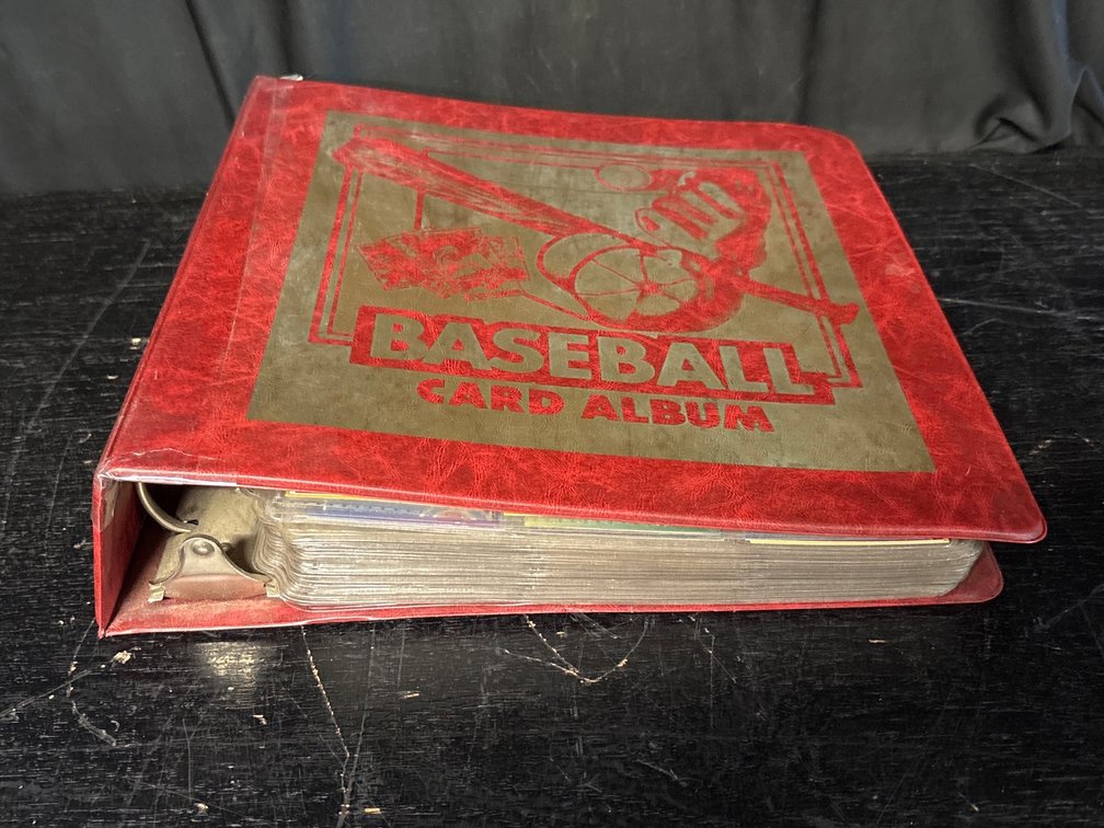 Baseball Cards in Card Album