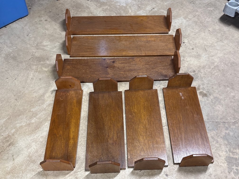 7 Wooden Bookshelf