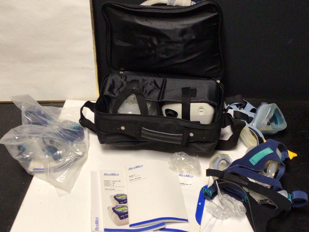 ResMed Positive Airway Pressure Device With Integrated H4i Heated Humidifier