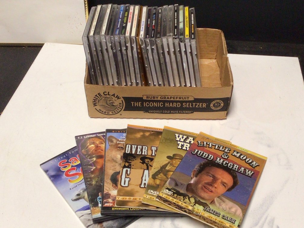 Random Assortment Of Cds And Movies