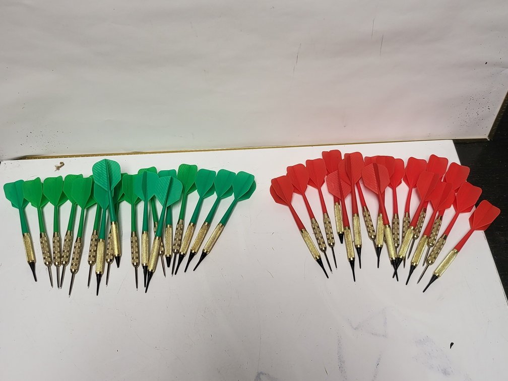 36 Knurled Darts