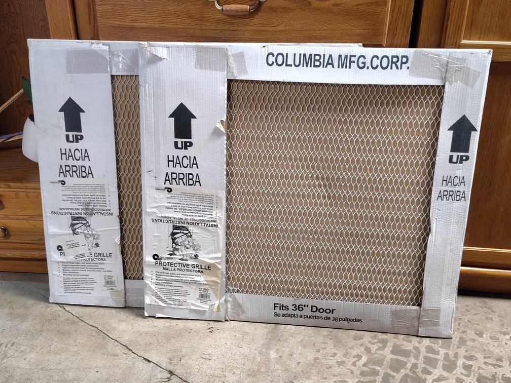 Columbia Mfg. 36" Protective Screen Door Grille