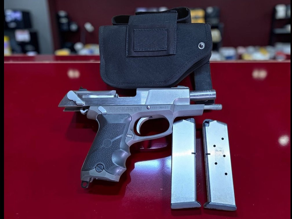 Rugar P90 .45 ACP (DA/SA) with 2 Magazines.