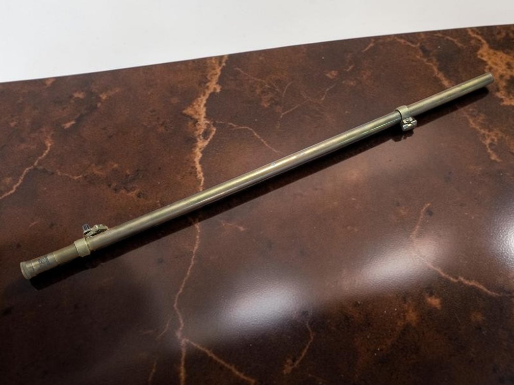 Tasco 1860 Replica 4x15 brass rifle scope (Model A-563)