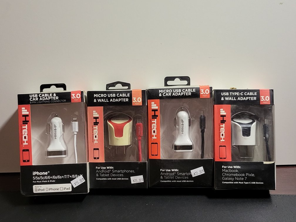 4 HiTech Charging Kits