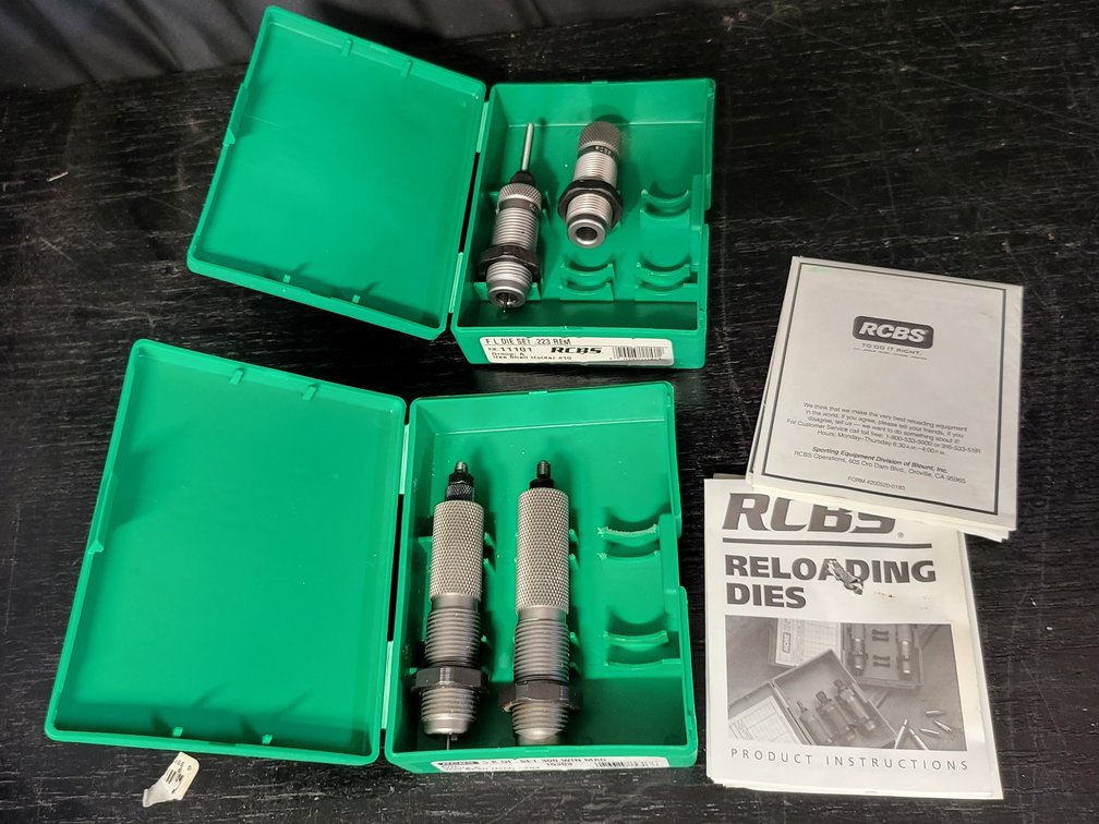 RCBS .223 Rem FL 2-Die Set | P/N 11101