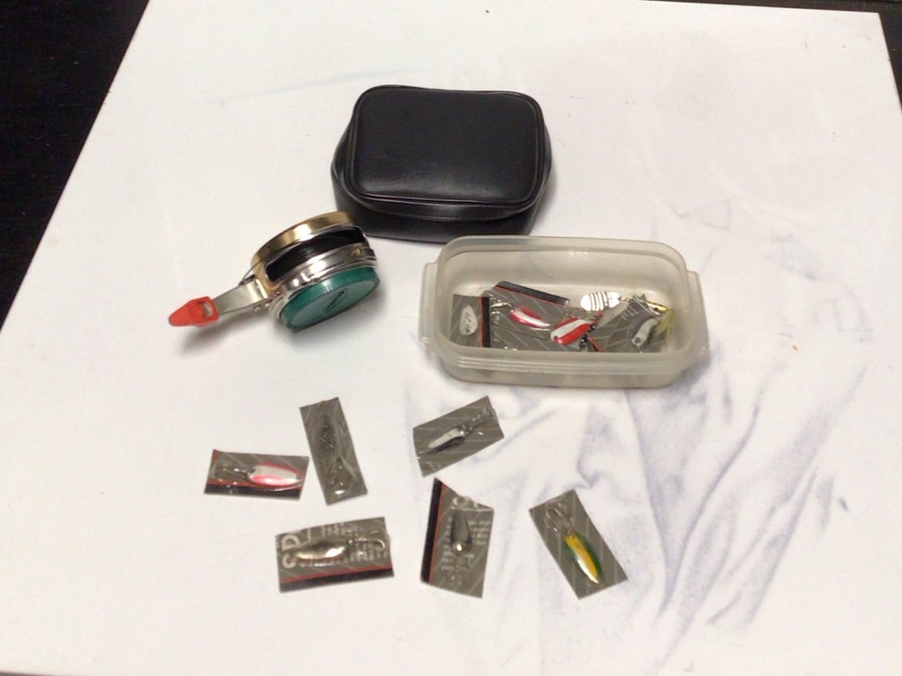 Perrine Automatic Fly Reel And Misc Tackle