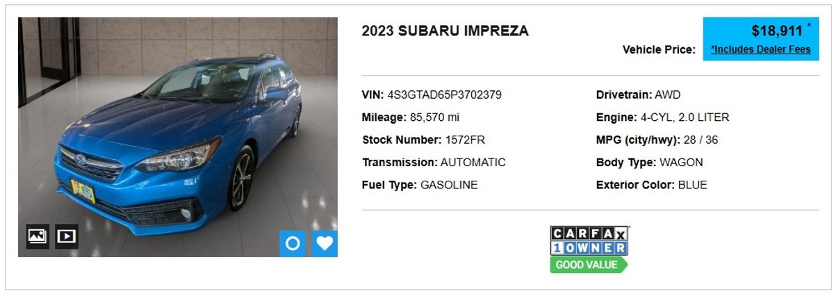 Image for Dealership Location Closing
