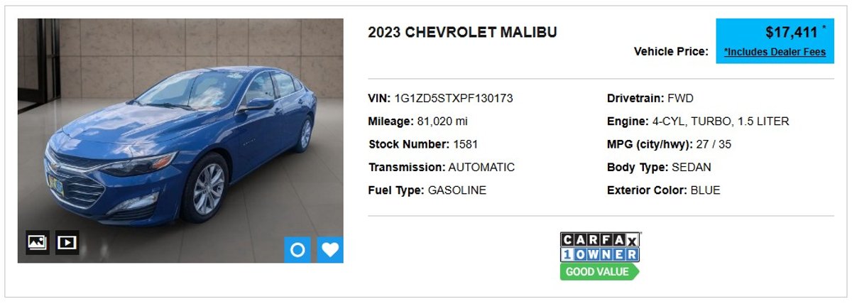 Image for Dealership Location Closing