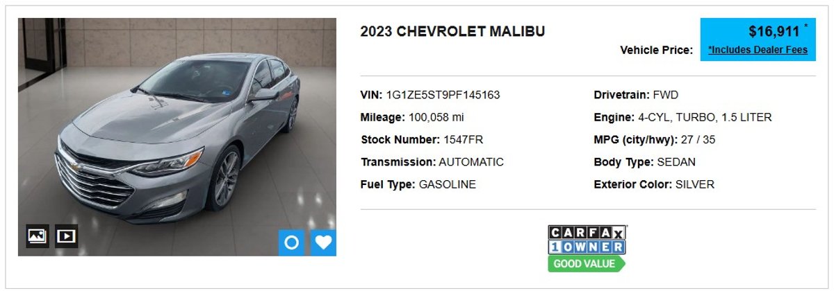 Image for Dealership Location Closing