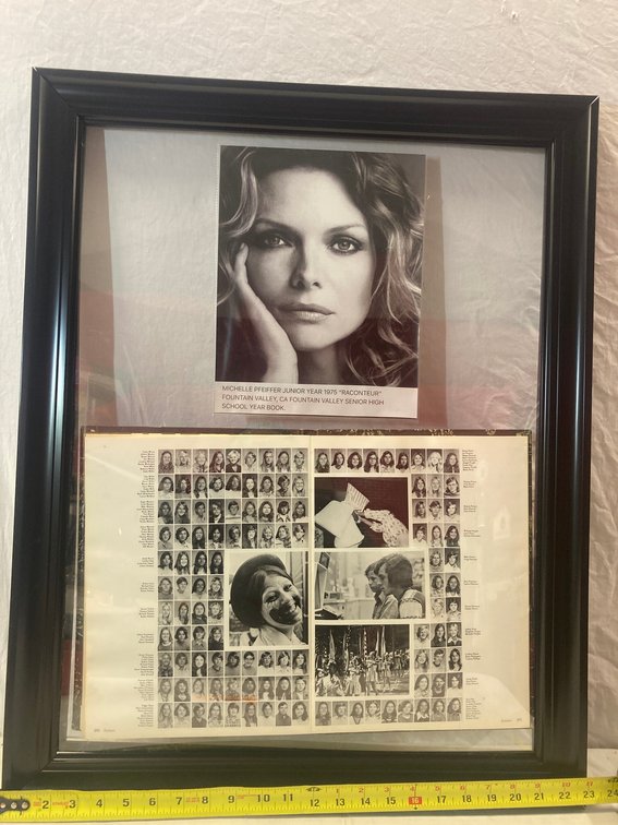 Michelle Pfeiffer High School Yearbook