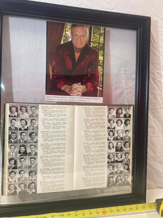Hugh Hefner Senior High School Year Book