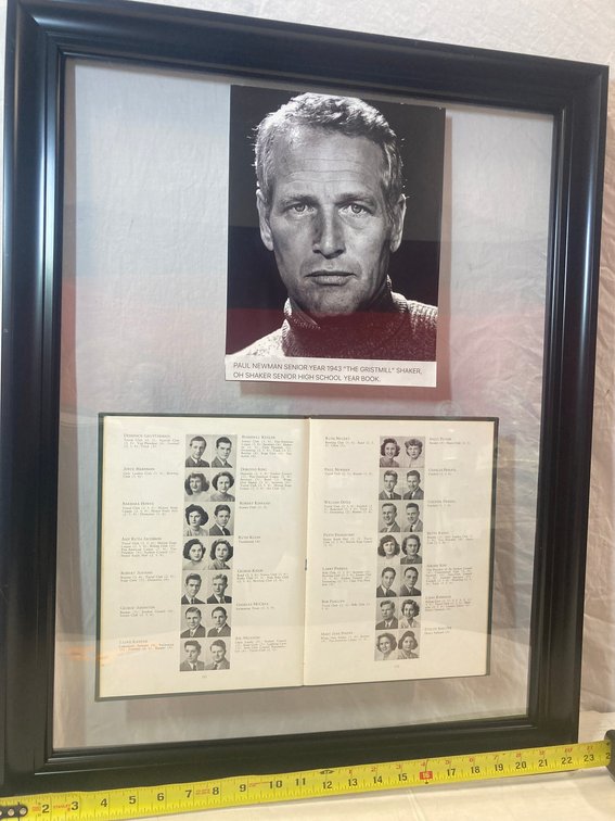 Paul Newman Shaker, OH High School Yearbook