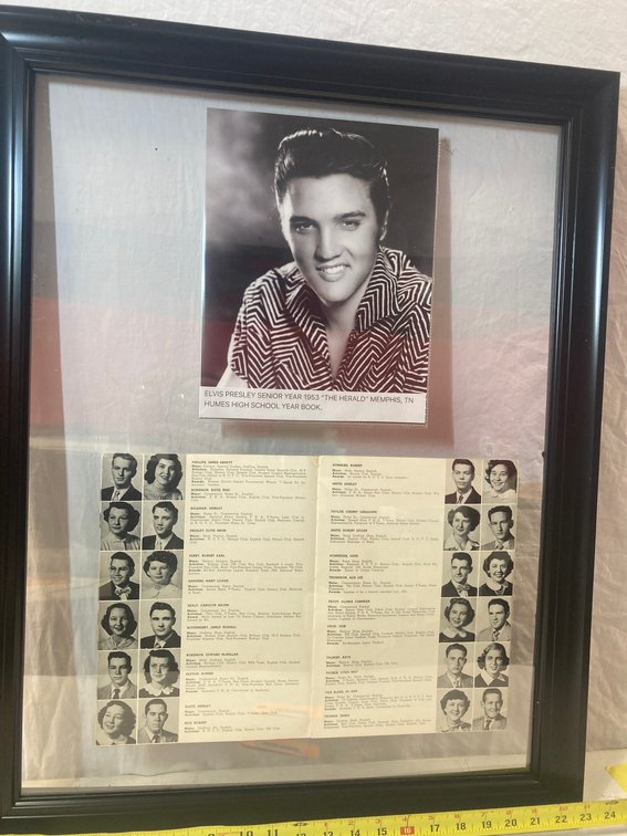 Elvis Presley 1953 Senior High School Yearbook