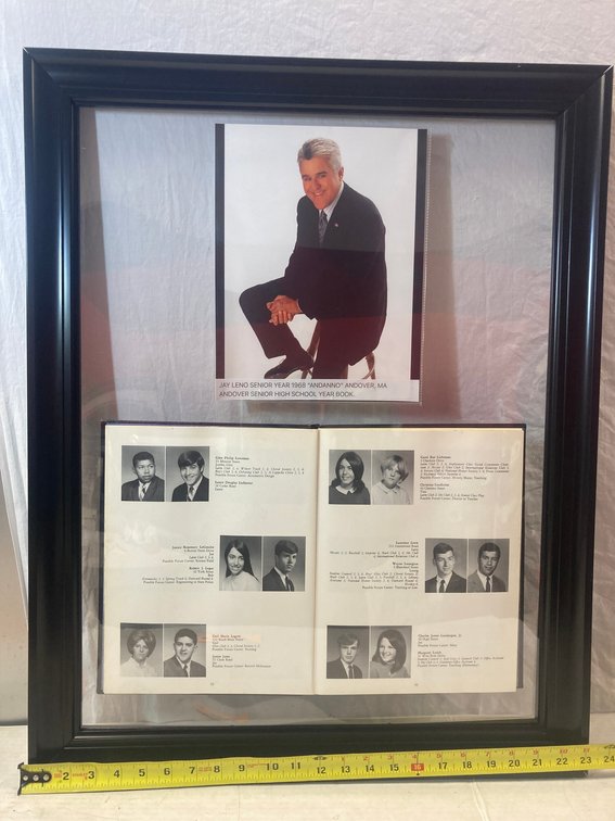 Jay Leno High School Yearbook