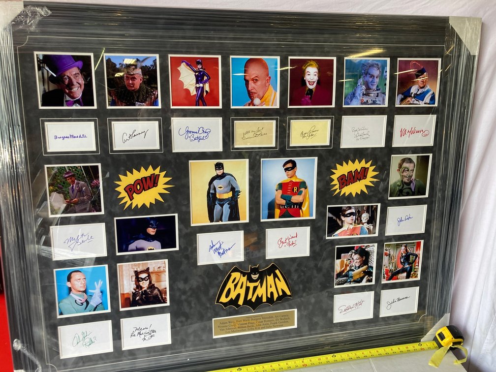 "Batman" 15 Signature Collage Photo Frame