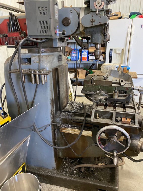 IAS machinist mill w/ 3-phase converter (from 3-phase down to 220)