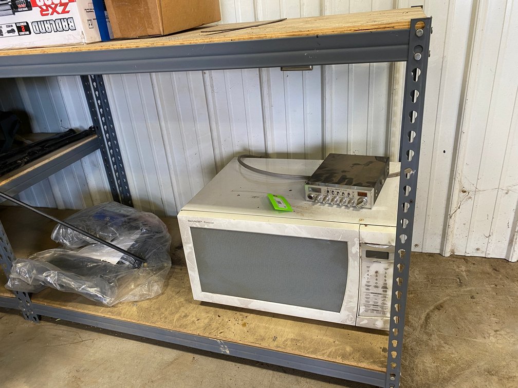 2 Work benches; contents are NOT included