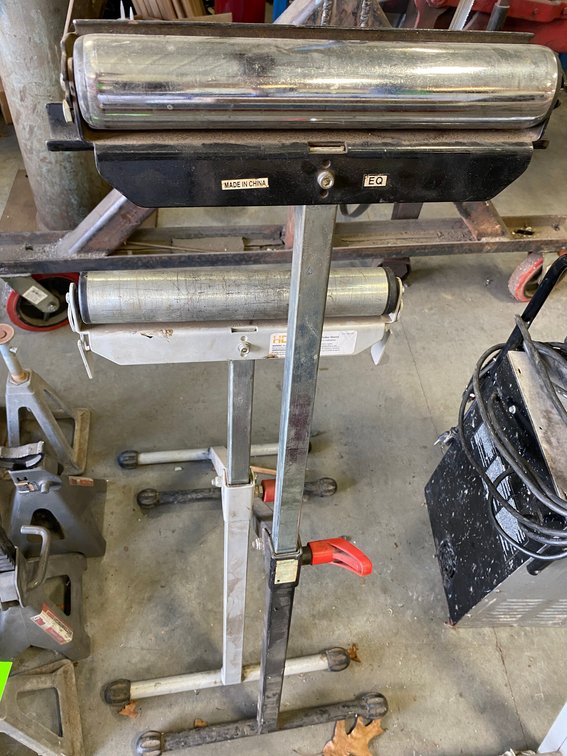 3 Roller stands