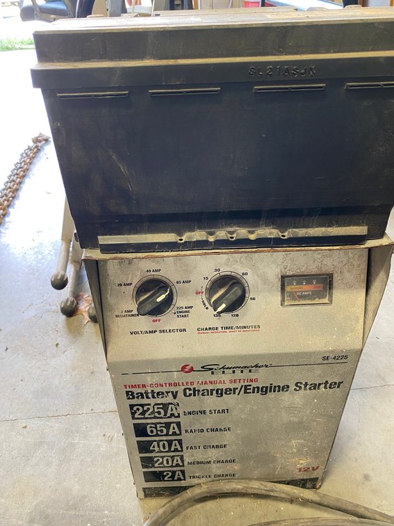 Battery charger and battery
