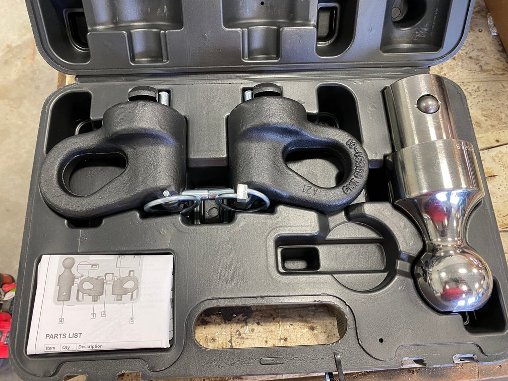 Fifth-wheel trailer hitch