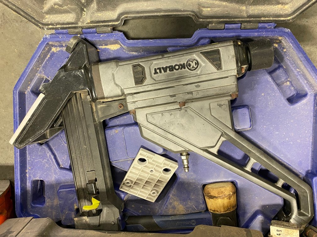 Kobalt hardwood floor pneumatic nailer