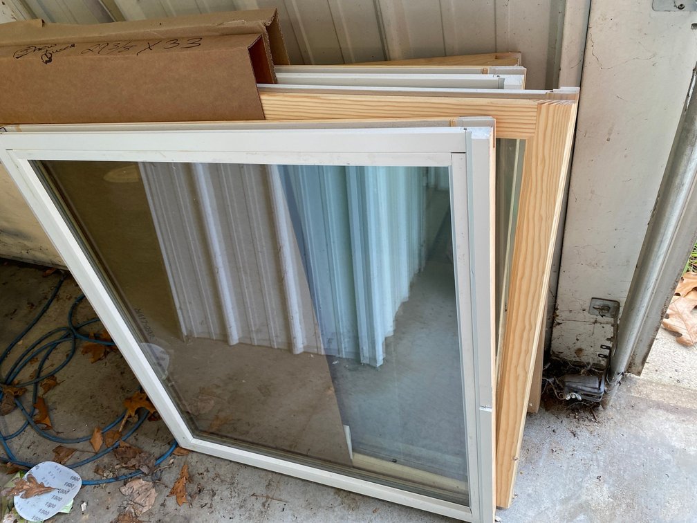 5 New and 1 used windows