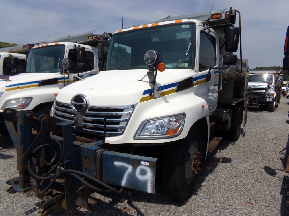 2010 Hino 338 Single Axle Dump Truck