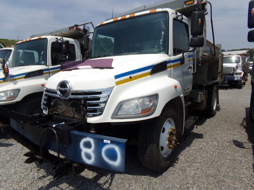 2010 Hino 338 Single Axle Dump Truck