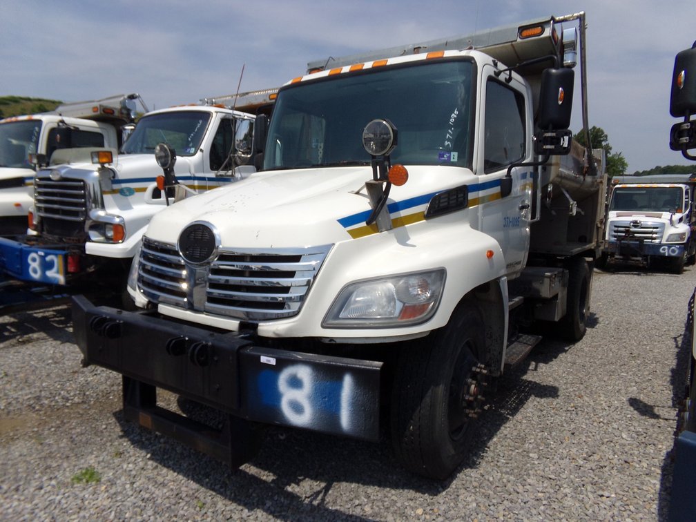 2010 Hino 338 Single Axle Dump Truck