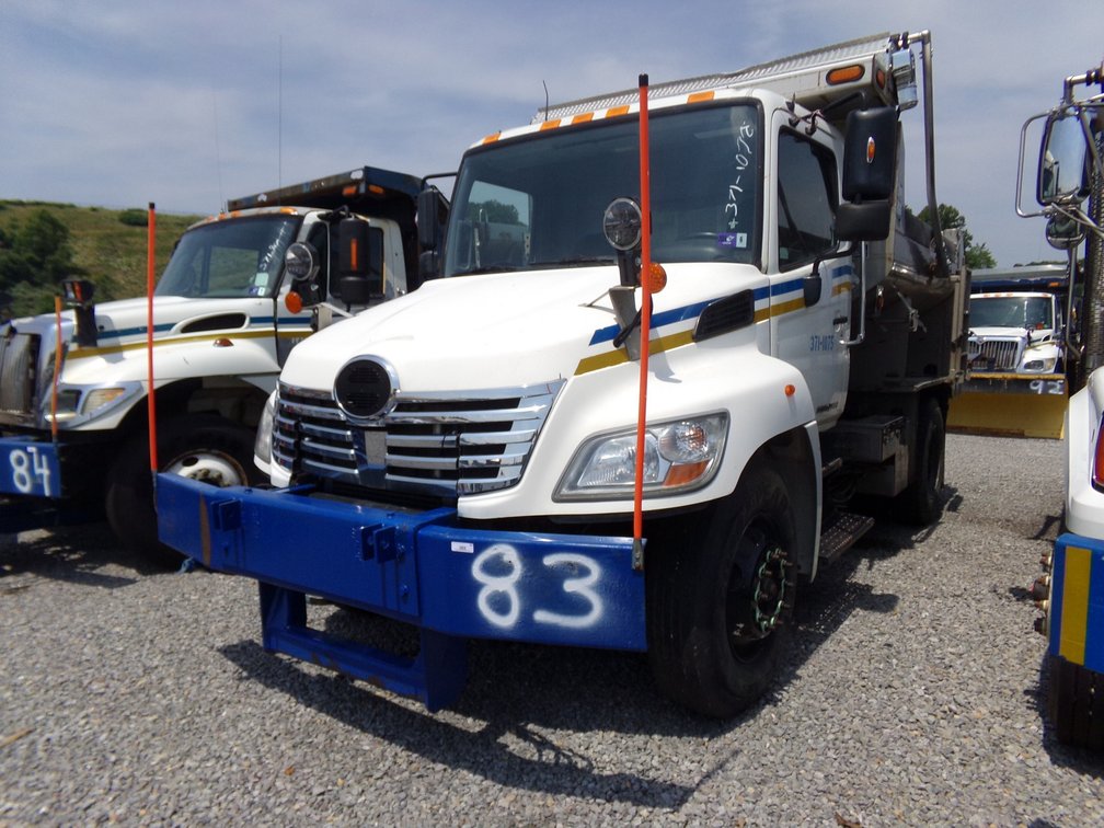 2010 Hino 338 Single Axle Dump Truck