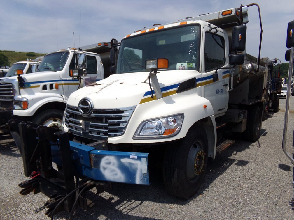 2010 Hino 338 Single Axle Dump Truck
