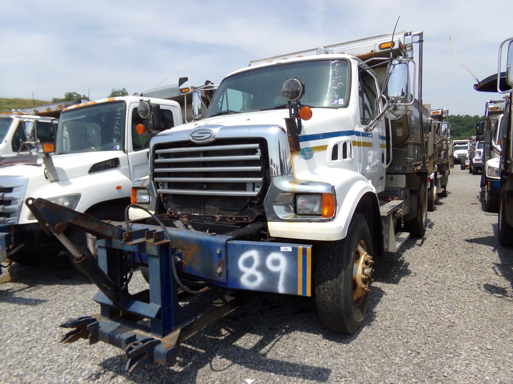 2008 Sterling L-7500 Single Axle Dump Truck w/Valk Plow