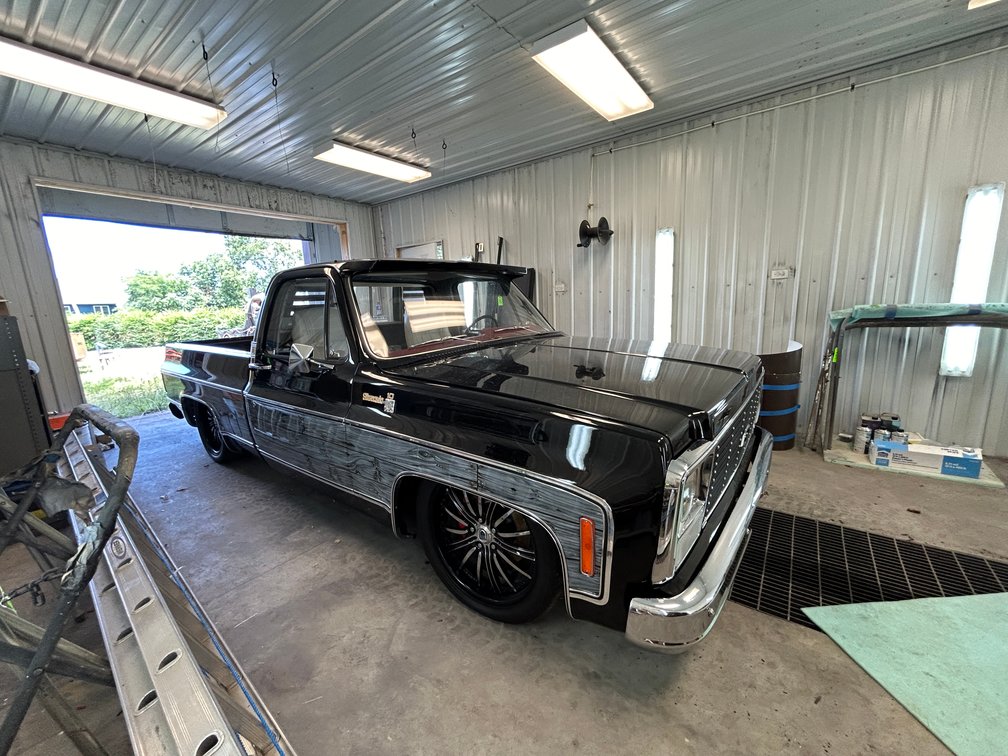 1980 Chevy Silverado 10 w/ original seats, 396 motor, repainted and in mint condition *W/ Reserve*