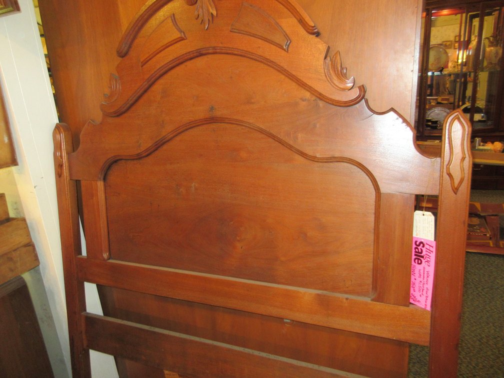 Large headboard - walnut or mahogany
