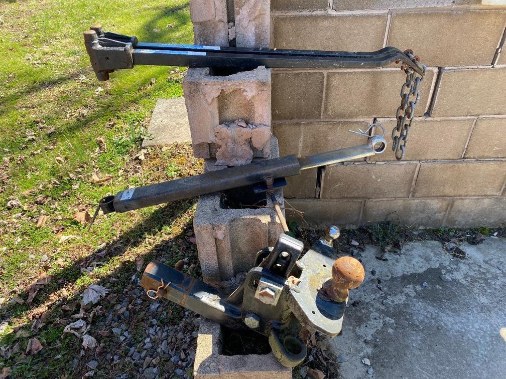Heavy duty Reese hitch setup