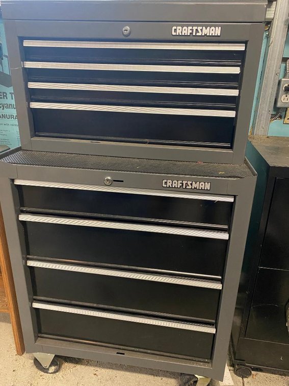 Craftsman 2-piece tool chest