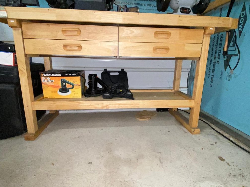 US General 4-drawer work bench