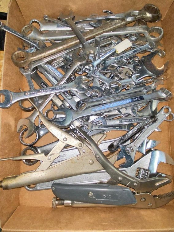 Assortment of Craftsman wrenches