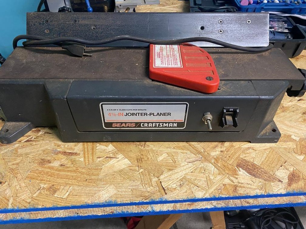 Sears Craftsman 4-1/8" jointer/planer