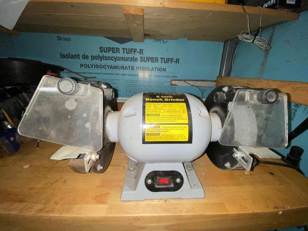6" Black Bull bench grinder