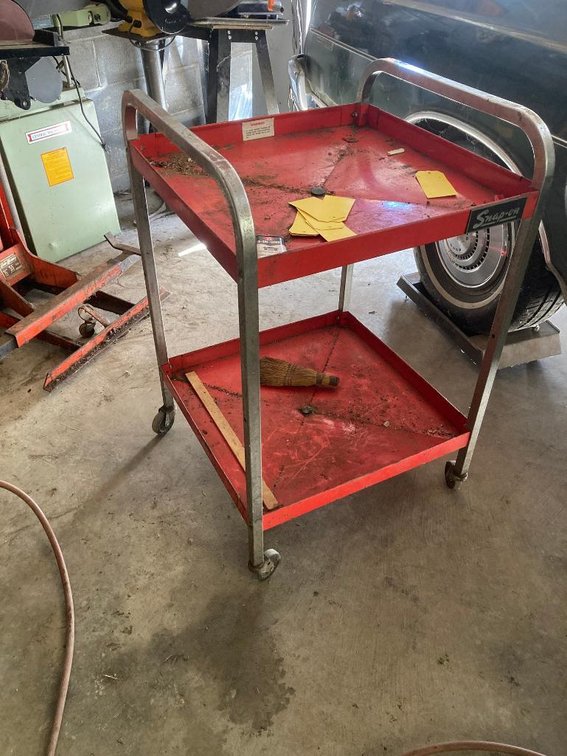 Snap-On rolling work cart