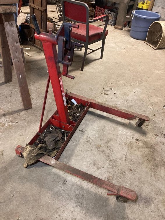 Sunex large capacity model 1250 engine stand